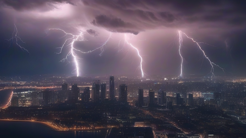 雾霾与雷暴：天空的双面镜像