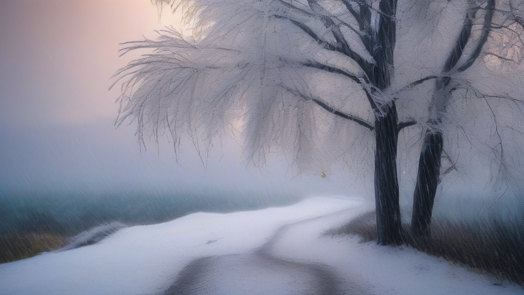 雨天与寒潮：气候变化的双重奏