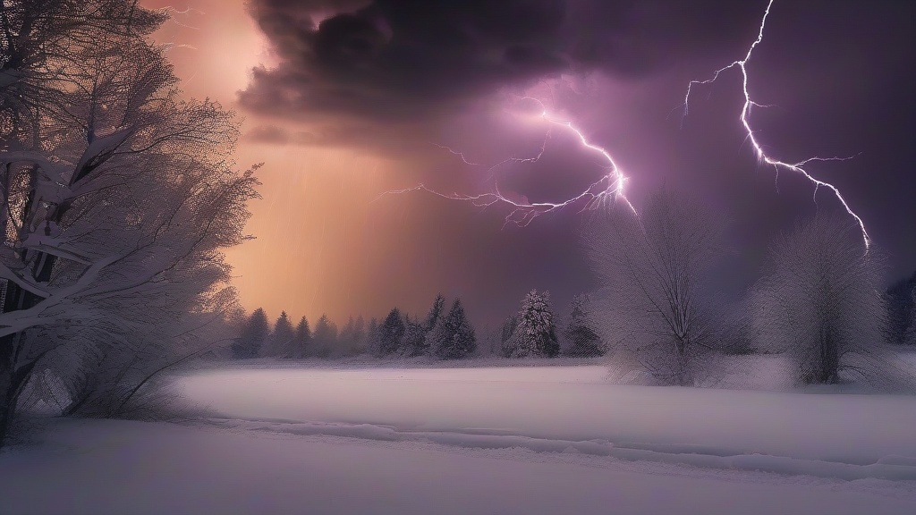 雷暴与雪天：极端天气的双面警示