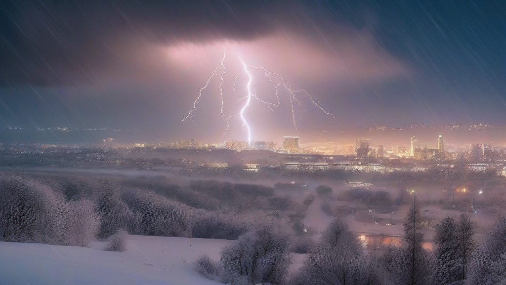 天气预报里的「四重奏」：晴天、雾霾、雷暴与雪天的科学密码